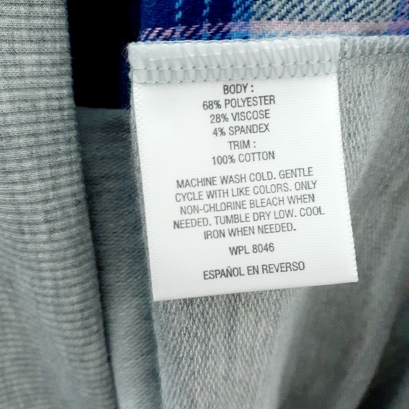 Jenni Women's Pajama Top Long Sleeved B - Picture 5 of 5